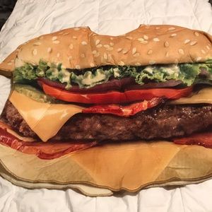 Adult Burger costume .
